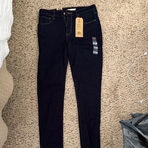 Women’s Dark Blue Skinny Jeans